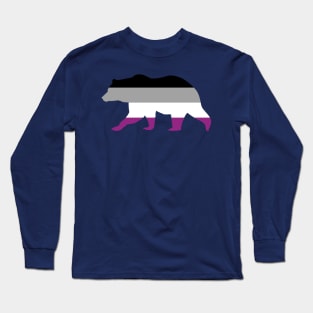 Pride Animal- Asexual Bear Long Sleeve T-Shirt